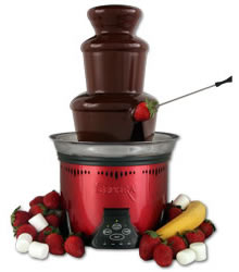 Sephra Chocolate Fountain - image - Cherry Red