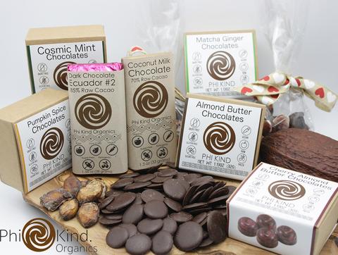VEGAN RAW HEALTHY CHOCOLATES