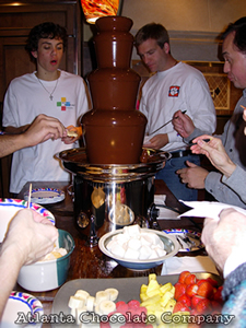 ATLANTA CHOCOLATE FOUNTAIN 27 inch chocolate fountain with Dark Belgian Chocolate - image