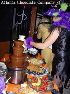 Halloween - Double Chocolate Fountain Party -image- ATLANTA CHOCOLATE FOUNTAIN